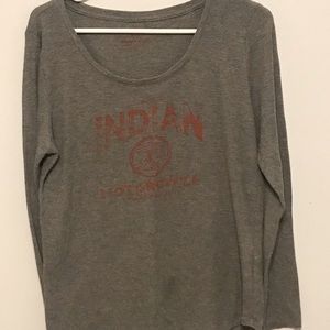 Women’s long sleeve Indian Luck Brand shirt